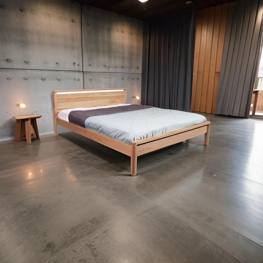 India bed / Μασίφ κρεβάτι οξιάς