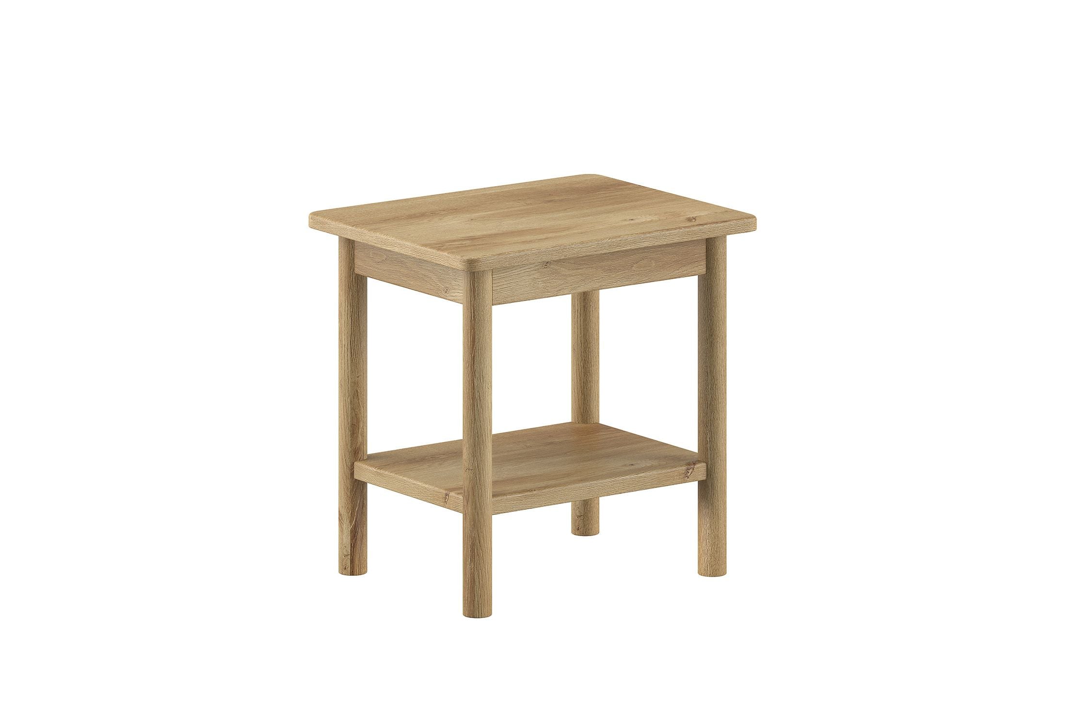 Jade Nightstand Oak / Κομοδίνο Δρυς