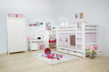 Hoppekids Eco Luxury Bunk Bed / Διπλή κουκέτα μειωμένου ύψους 