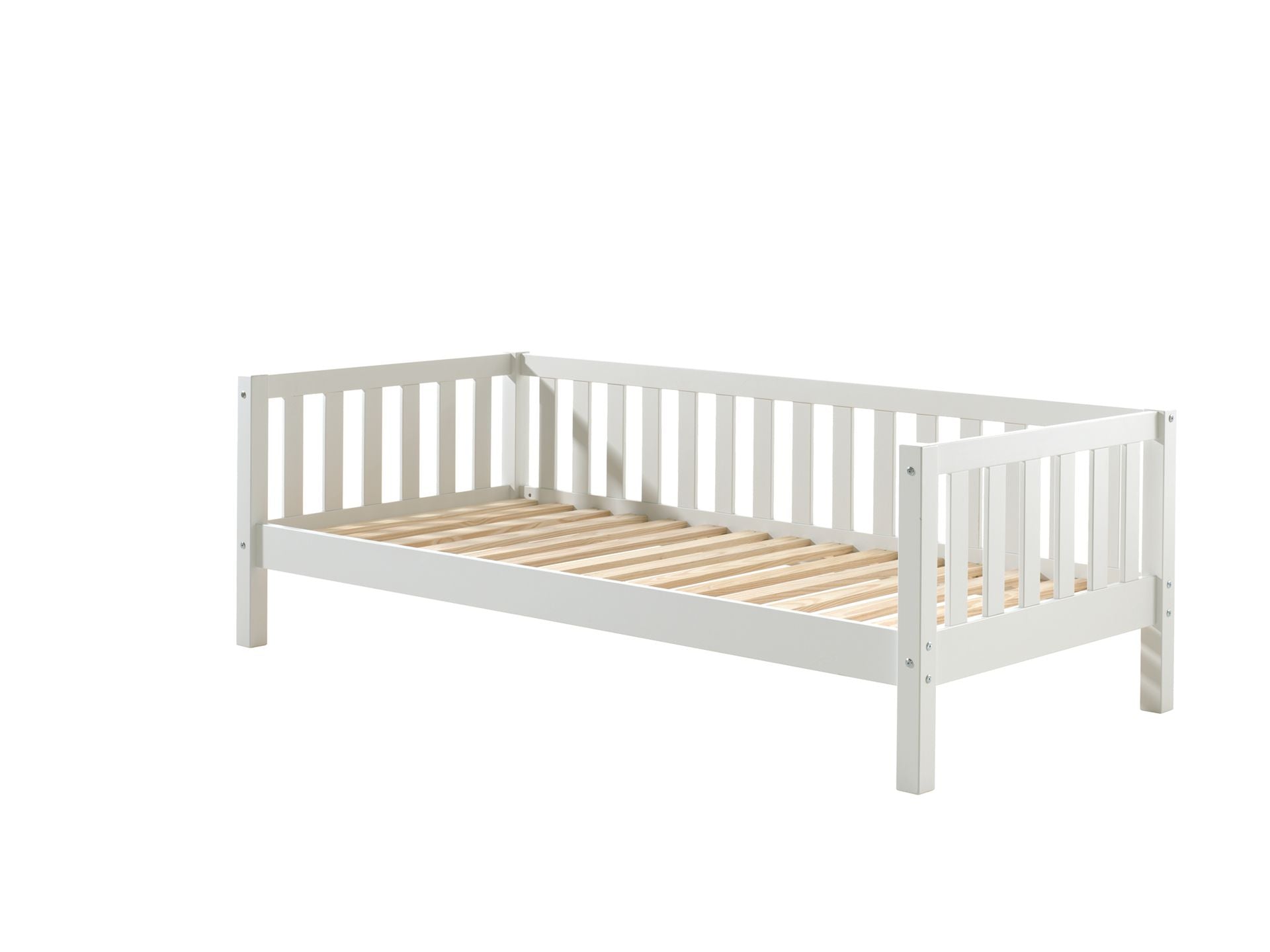 Fritz Captain Bed with a pull out bed / Ξύλινο μονό κρεβάτι με 2ο συρόμενο 