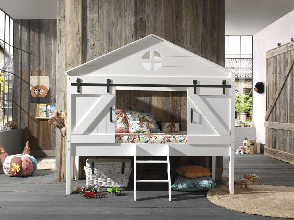 Barnie House bed / Κρεβάτι μονό με σκεπή