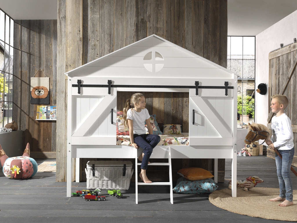 Barnie House bed / Κρεβάτι μονό με σκεπή