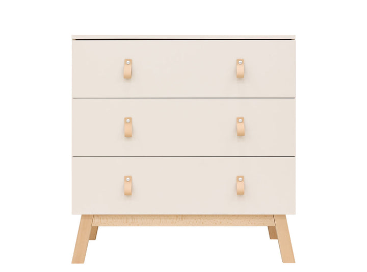 Lines 2 piece nursery furniture set with bench bed Dune/Natural / Βρεφικό Σετ 