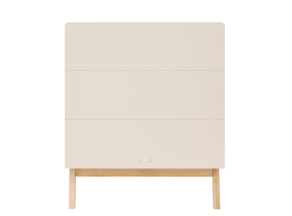 Lines 2 piece nursery furniture set with bench bed Dune/Natural / Βρεφικό Σετ 