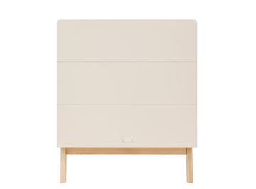 Lines 2 piece nursery furniture set with bench bed Dune/Natural / Βρεφικό Σετ 
