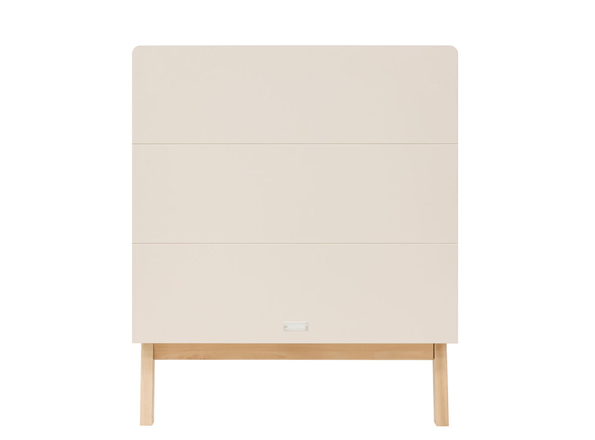 Lines 2 piece nursery furniture set with bench bed Dune/Natural / Βρεφικό Σετ 
