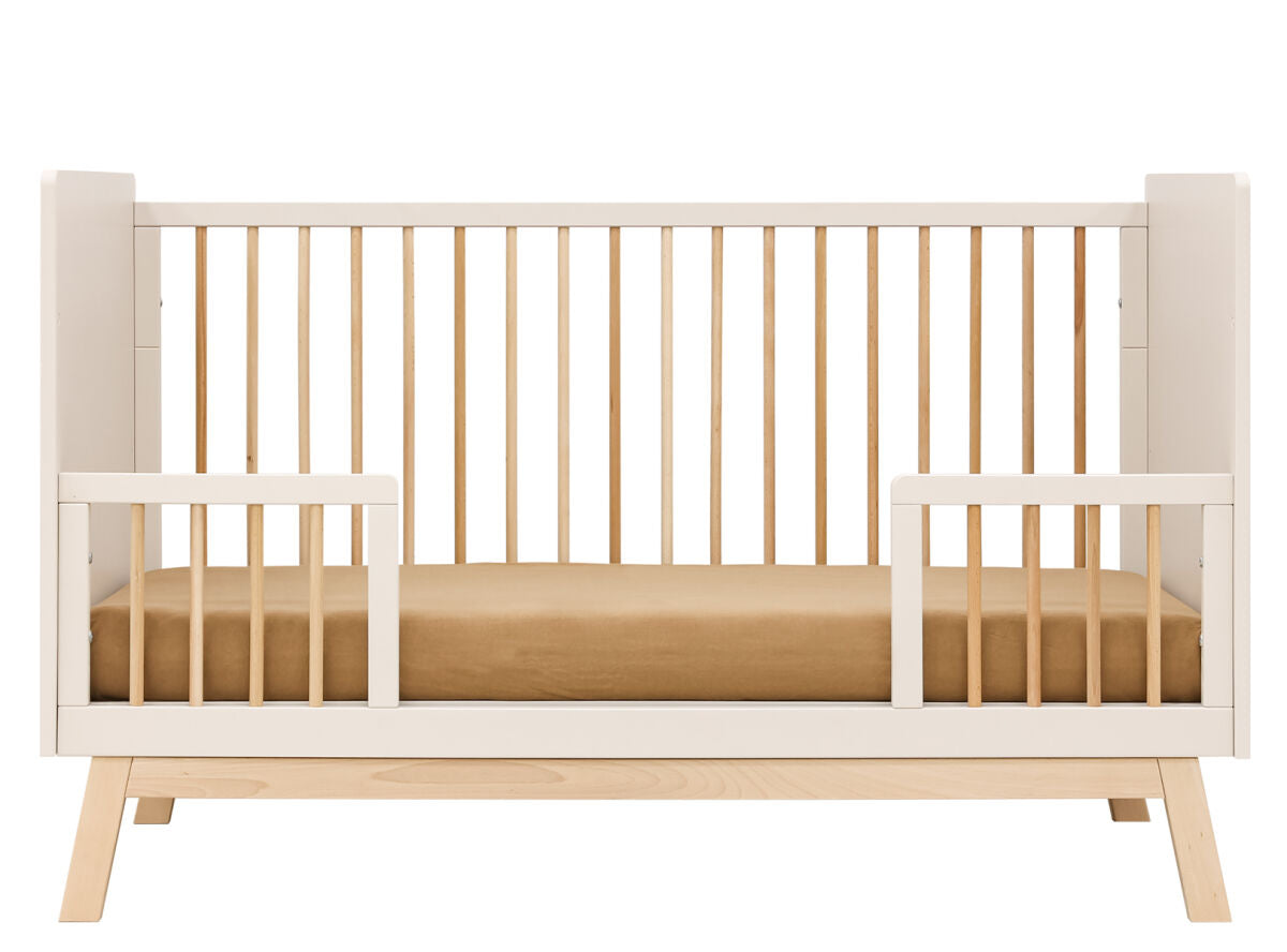 Lines 2 piece nursery furniture set with bench bed Dune/Natural / Βρεφικό Σετ 