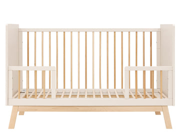 Lines 2 piece nursery furniture set with bench bed Dune/Natural / Βρεφικό Σετ 
