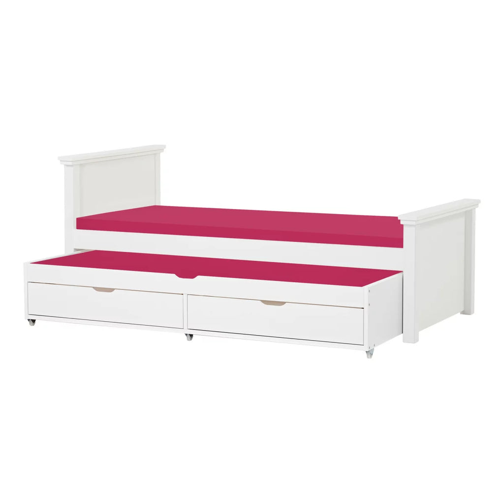 MAJA BED WITH SECOND BED AND 2 DRAWERS ΞΥΛΙΝΟ ΚΡΕΒΑΤΙ ΜΕ ΣΥΡΟΜΕΝΟ ΚΑΙ 2 ΣΥΡΤΑΡΙΑ HOPPEKIDS