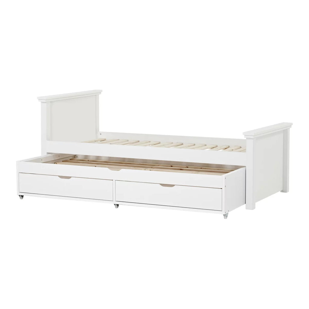 MAJA BED WITH SECOND BED AND 2 DRAWERS ΞΥΛΙΝΟ ΚΡΕΒΑΤΙ ΜΕ ΣΥΡΟΜΕΝΟ ΚΑΙ 2 ΣΥΡΤΑΡΙΑ HOPPEKIDS