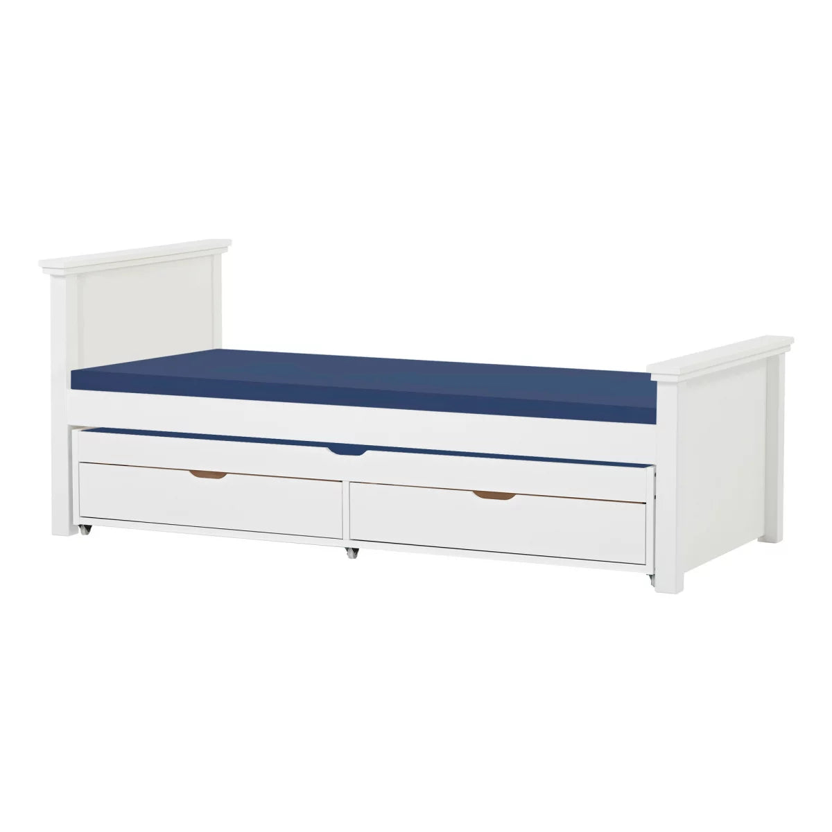 MAJA BED WITH SECOND BED AND 2 DRAWERS ΞΥΛΙΝΟ ΚΡΕΒΑΤΙ ΜΕ ΣΥΡΟΜΕΝΟ ΚΑΙ 2 ΣΥΡΤΑΡΙΑ HOPPEKIDS