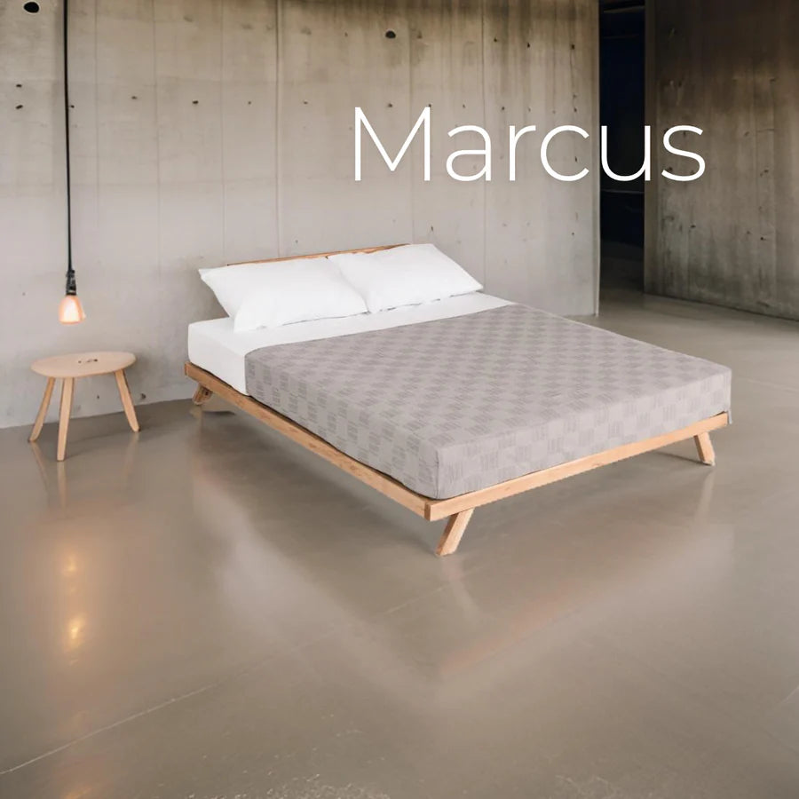 Marcus Bed / Κρεβάτι Οξιάς με Κεφαλάρι