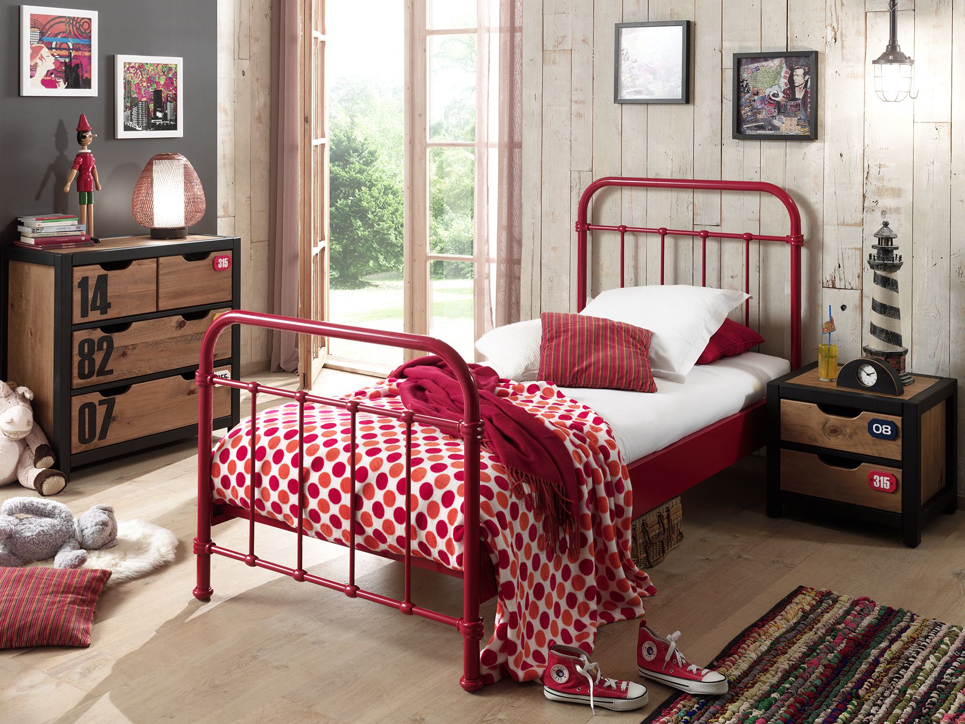 New York Bed / Μεταλλικό κρεβάτι 