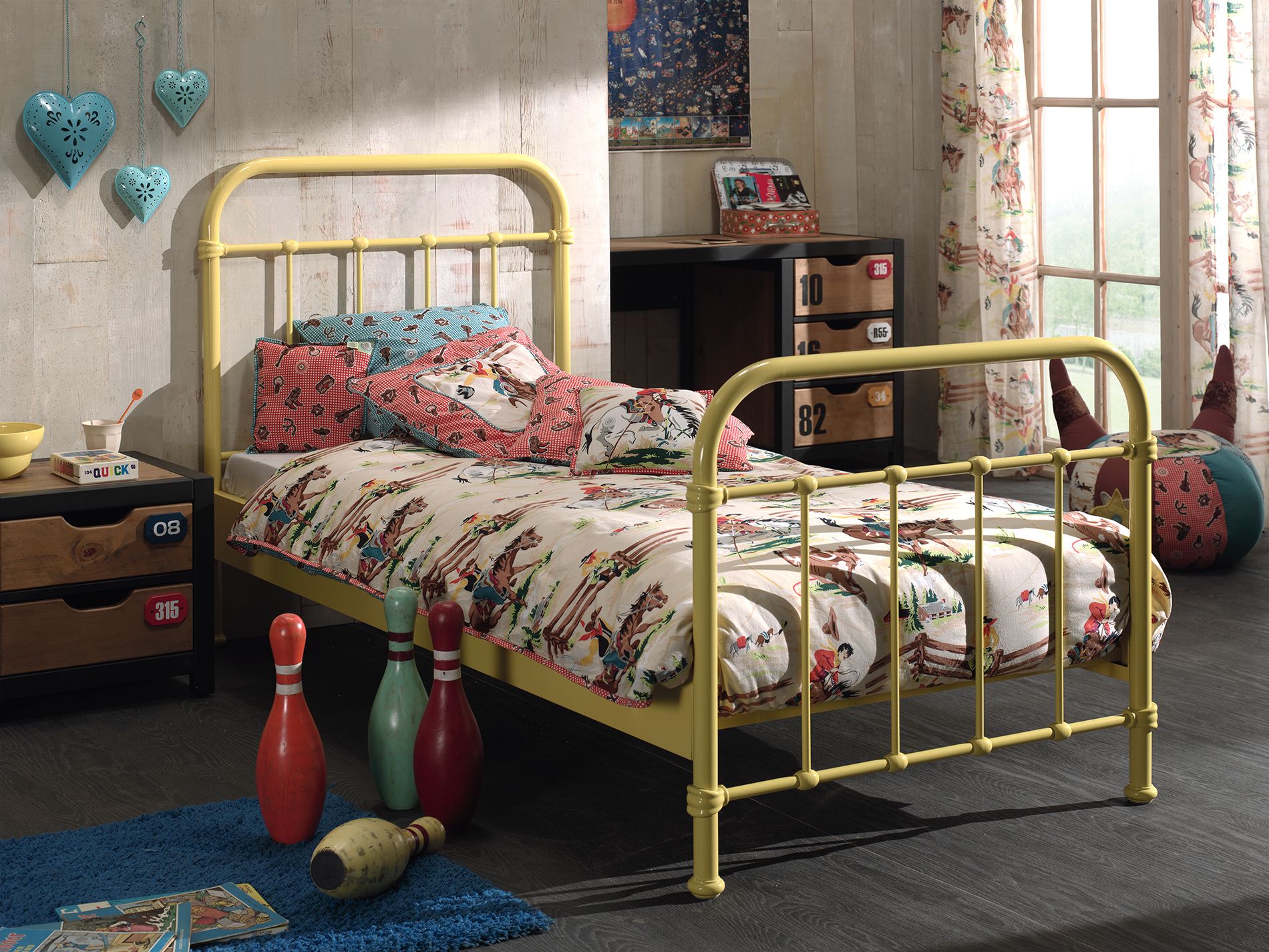 New York Bed / Μεταλλικό κρεβάτι 