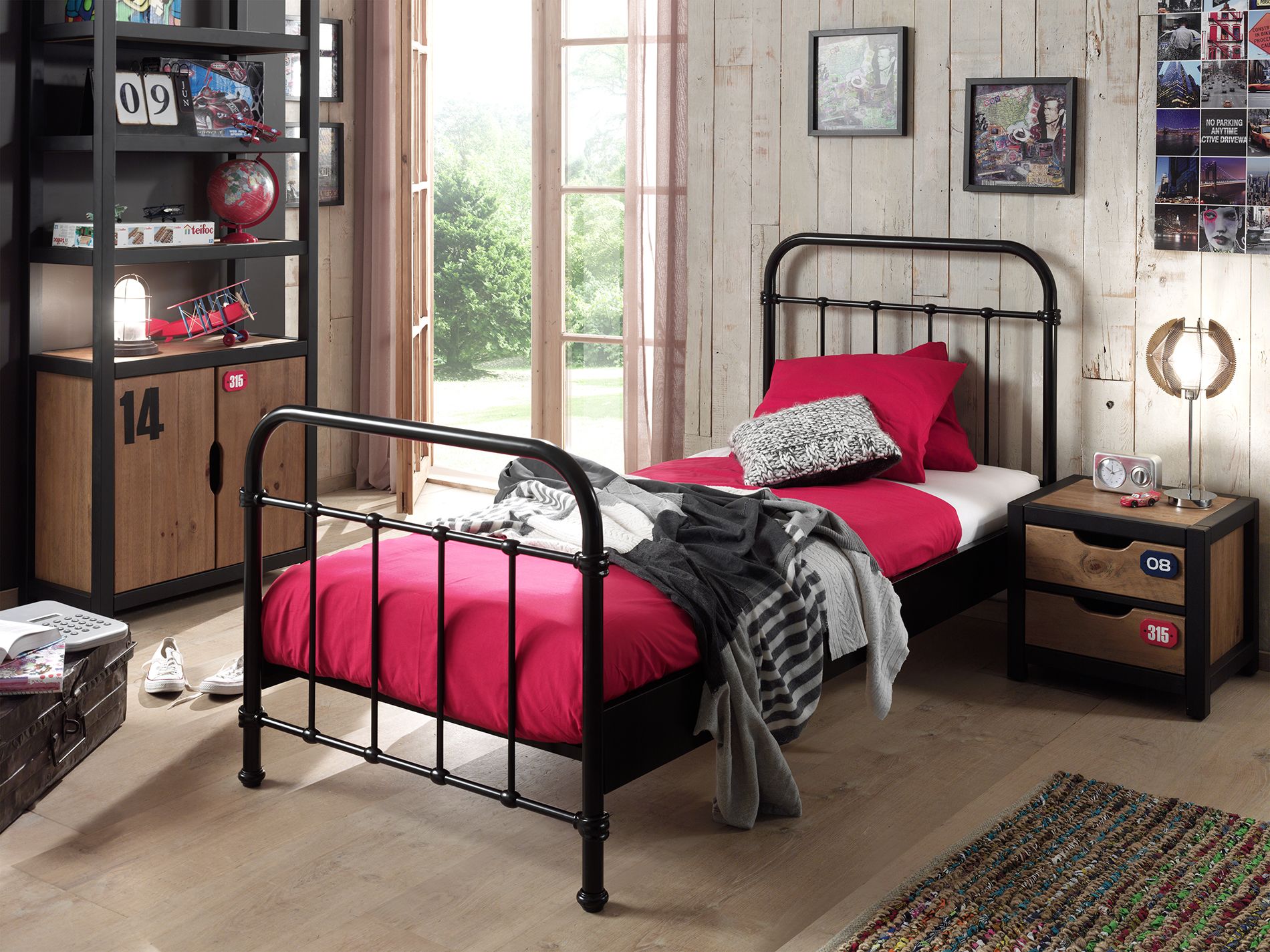 New York Bed / Μεταλλικό κρεβάτι 
