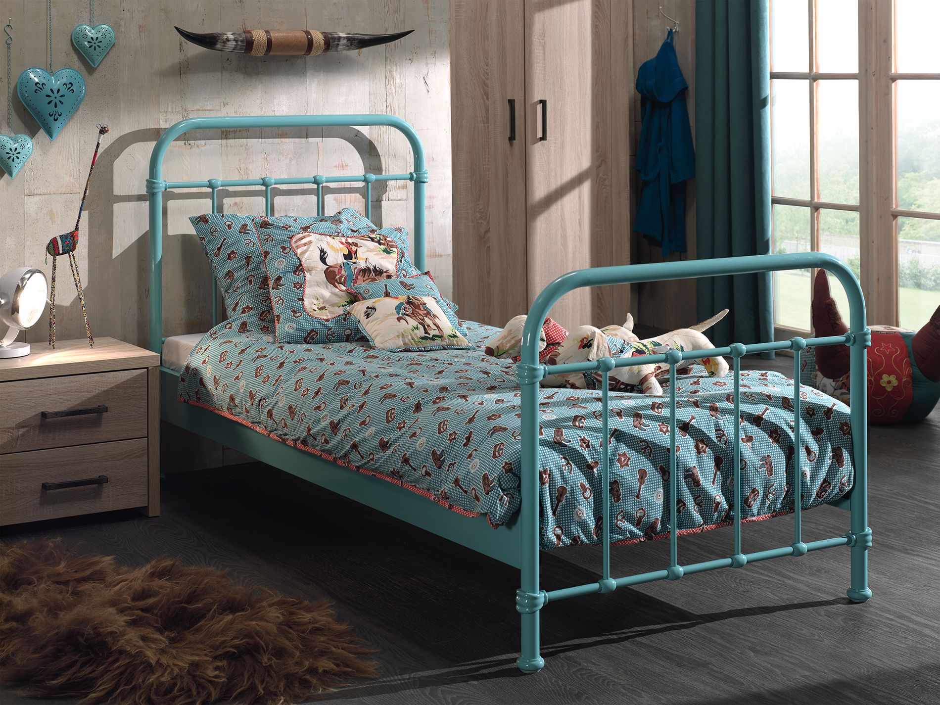 New York Bed / Μεταλλικό κρεβάτι 