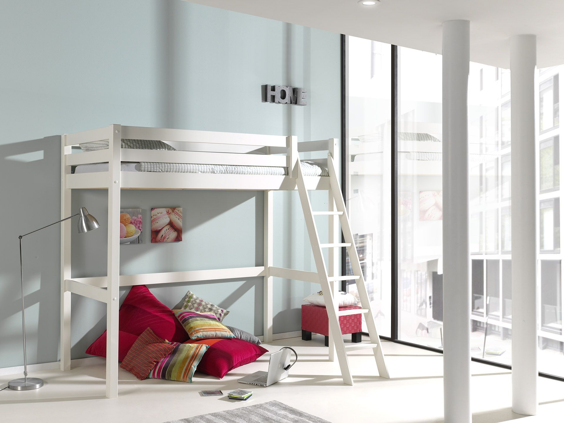 Pino Loft Vipack / Υπερυψωμένη Κουκέτα Μασίφ