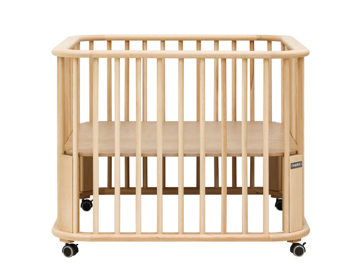 Playpen Caro incl. wheels / Παρκάκι μωρού οξιά 