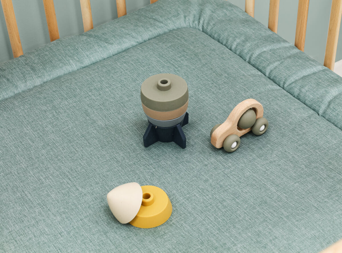 Playpen Caro incl. wheels / Παρκάκι μωρού οξιά 