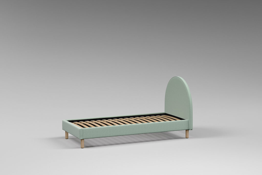 Clara Bed Storage. / Μονό ντυμένο κρεβάτι με αποθήκη
