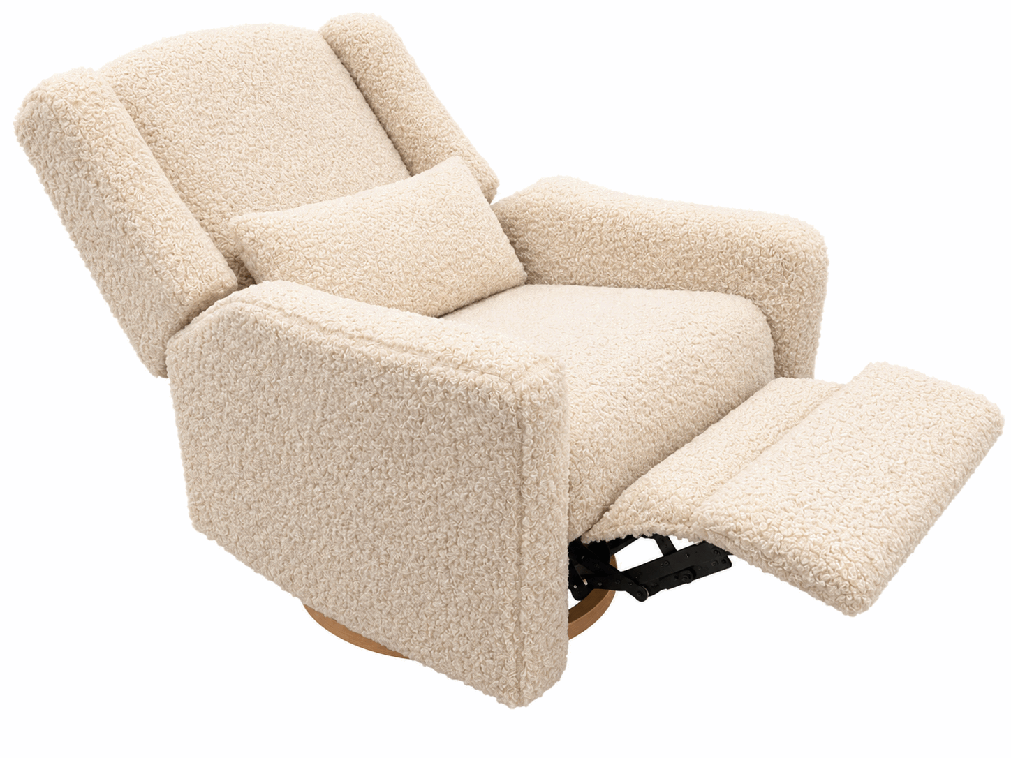 ROCKY electric recliner curly beige / Πολυθρόνα με ηλεκτρικό μηχανισμό ανάκλιση