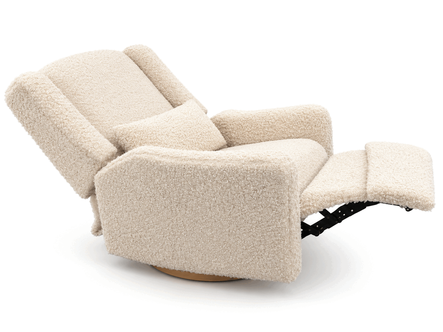 ROCKY electric recliner curly beige / Πολυθρόνα με ηλεκτρικό μηχανισμό ανάκλιση