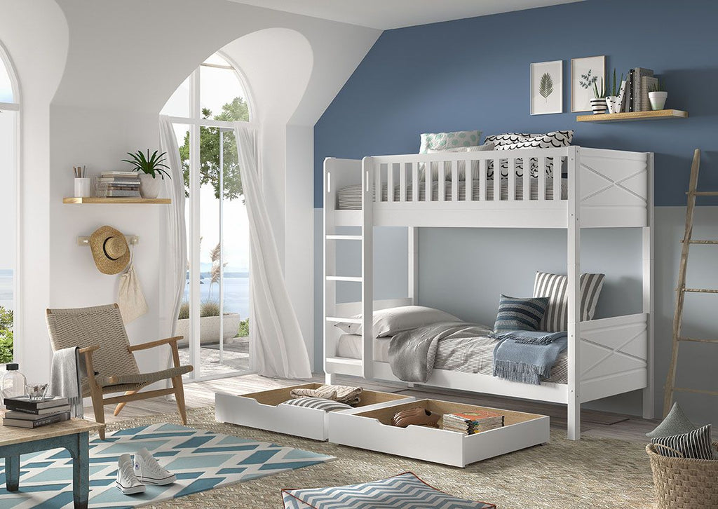Scott Bunk Bed / Ξύλινη Κουκέτα Μασίφ Vipack