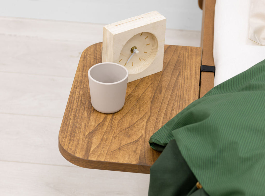 Side table Bo Rose Wood / Κομοδίνο-ράφι 