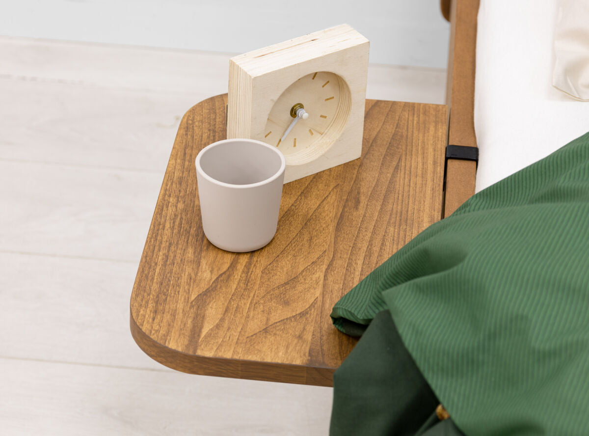 Side table Bo Rose Wood / Κομοδίνο-ράφι 
