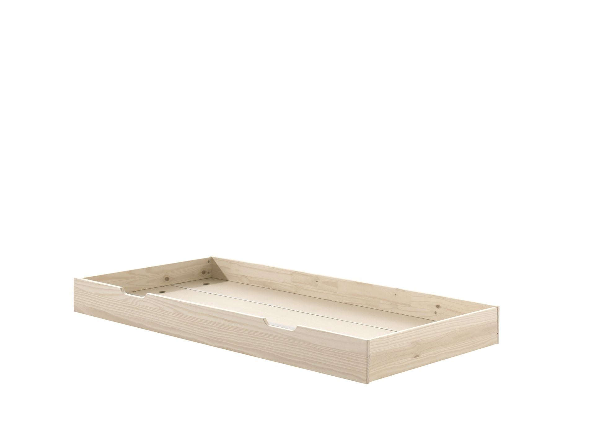 Fritz Captain Bed with a pull out bed / Ξύλινο μονό κρεβάτι με 2ο συρόμενο 