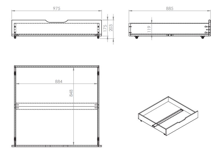 Scott Bunk Bed / Ξύλινη Κουκέτα