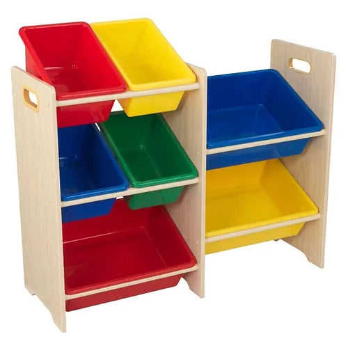7 Bin Storage Unit - Kidkraft / Σύστημα αποθήκευσης παιδικού δωματίου 