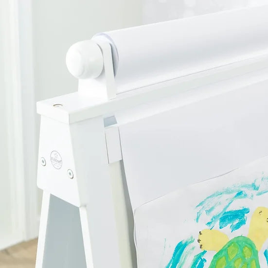 Deluxe Wooden Easel - White / Πίνακας Ζωγραφικής με 2 επιφάνειες 