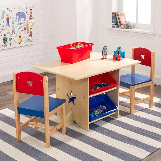 Star table & chair set / Σετ παιδικής τραπεζαρίας 