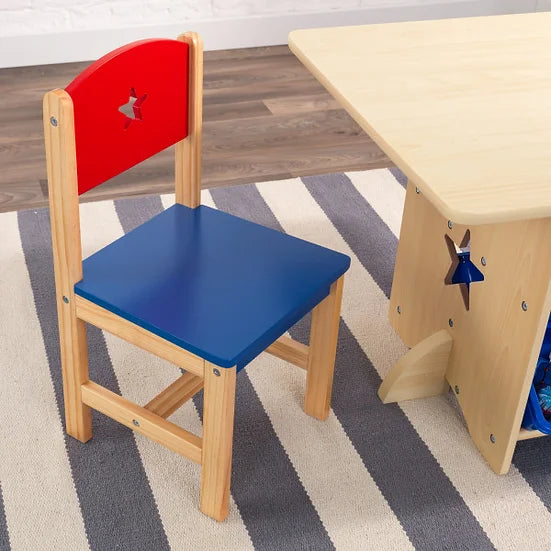 Star table & chair set / Σετ παιδικής τραπεζαρίας
