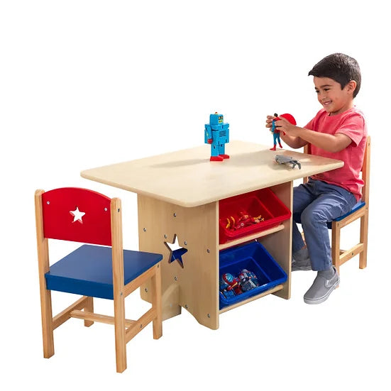 Star table & chair set / Σετ παιδικής τραπεζαρίας