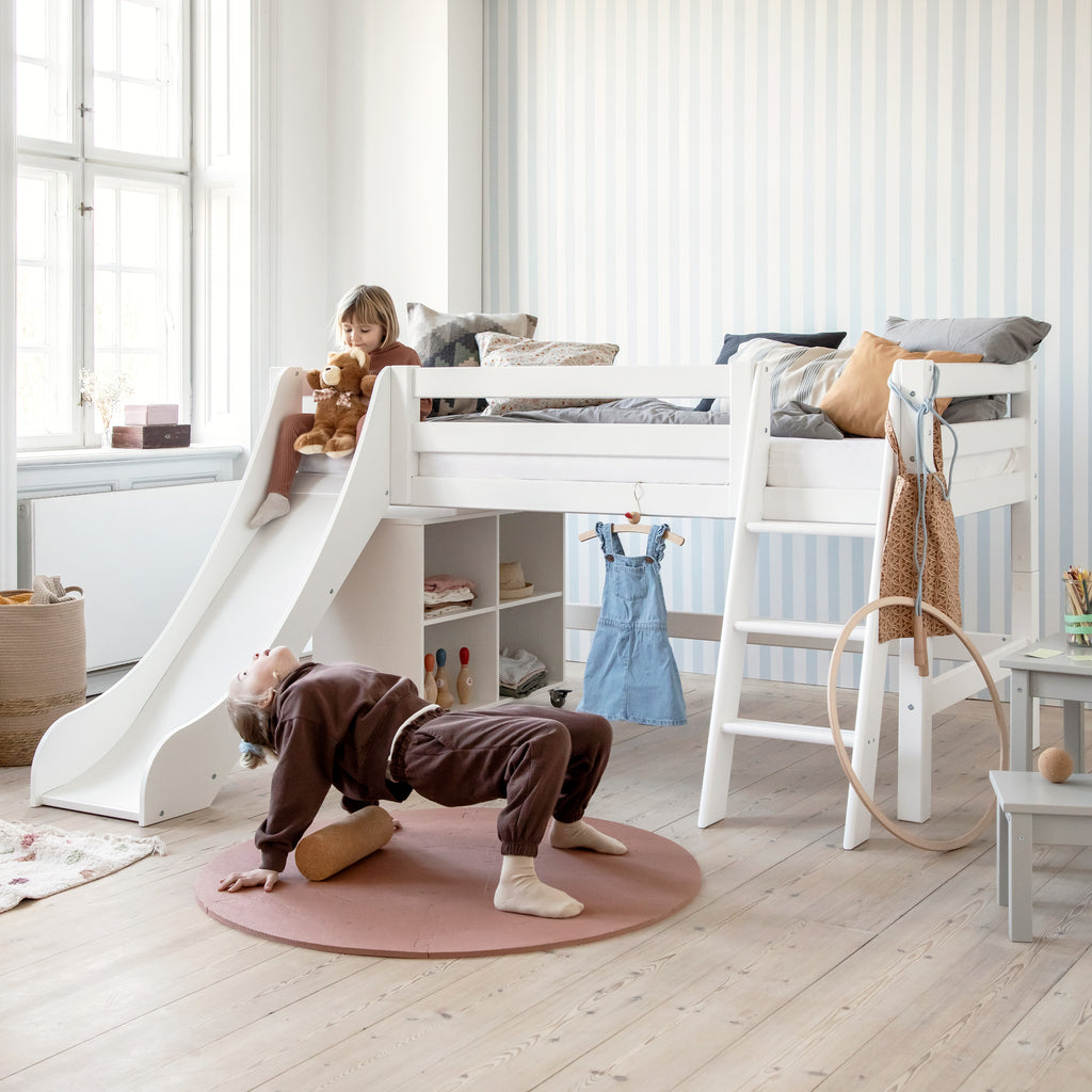 ECO_LUXURY_HALFHIGH_BED_WITH_SLIDE_ΚΟΥΚΕΤΑ ΜΕ ΤΣΟΥΛΗΘΡΑ HOPPEKIDS