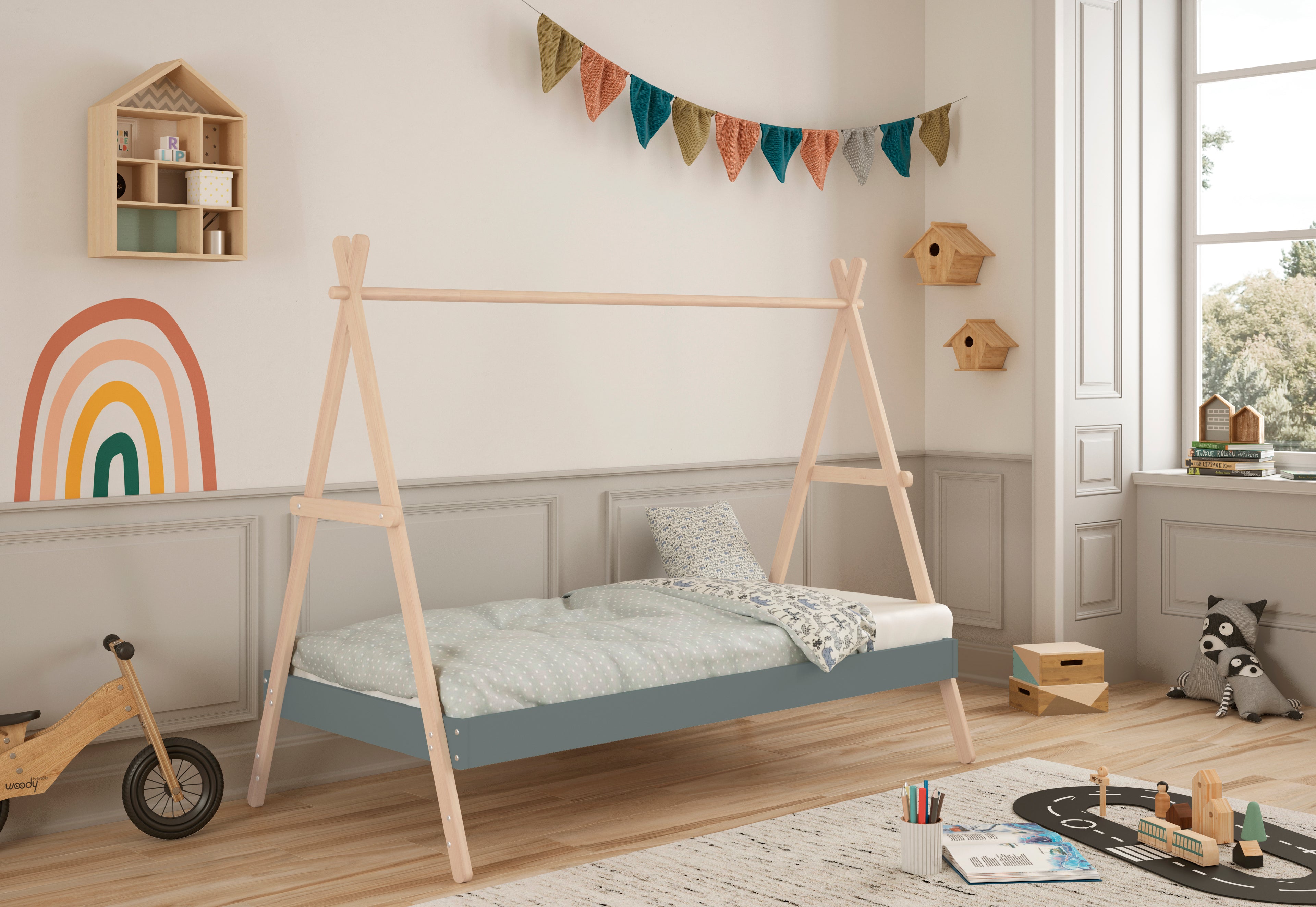 Κρεβατάκι-σπιτάκι / House Bed
