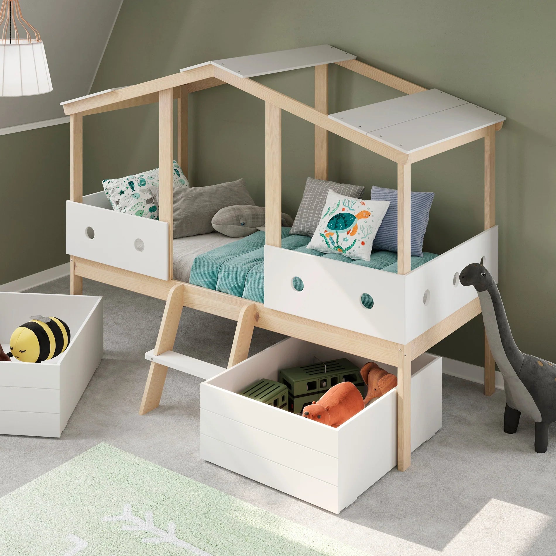 Cabaña House Bed / Κρεβάτι-Σπιτάκι 