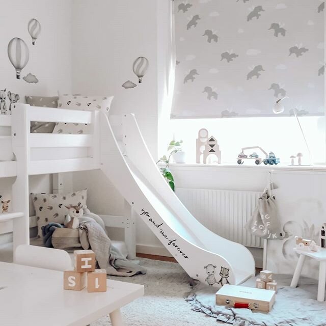 ECO_LUXURY_HALFHIGH_BED_WITH_SLIDE_ΚΟΥΚΕΤΑ ΜΕ ΤΣΟΥΛΗΘΡΑ HOPPEKIDS