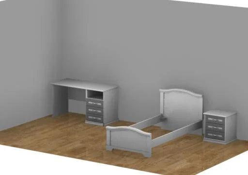 Licia Bed / Ξύλινο Κρεβάτι 